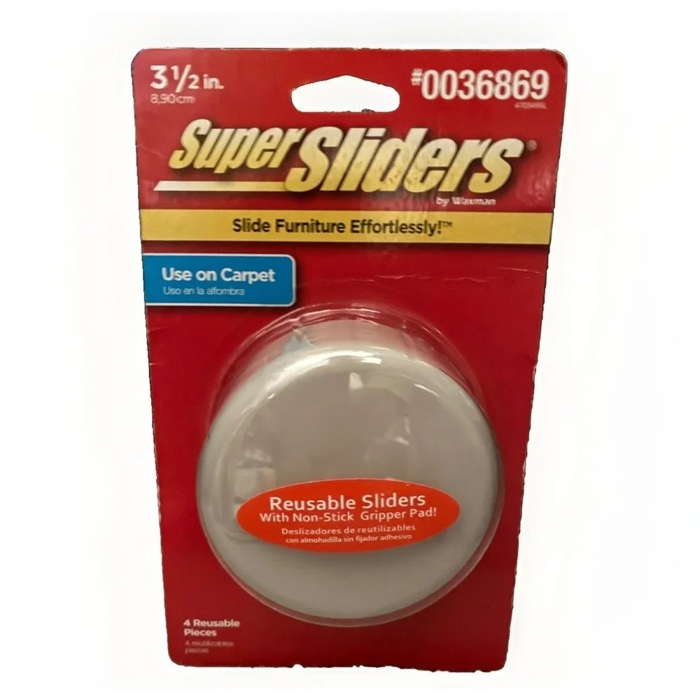 SUPER SLIDERS Waxman (4) Reusable 3 1/2